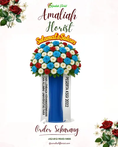 Standing Flower di Tambak Langon Surabaya